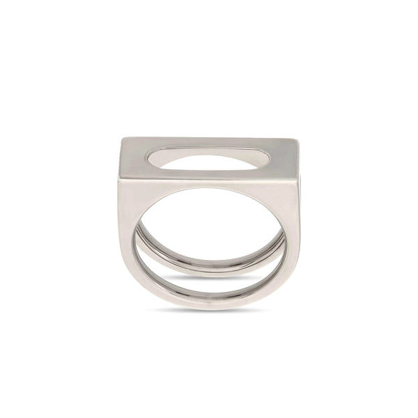 Tom Wood - Cage Ring Single - (Silver)