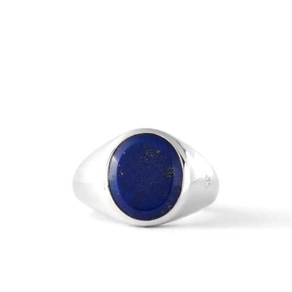 Tom Wood - Lizzie Ring Lapis - (Silver)