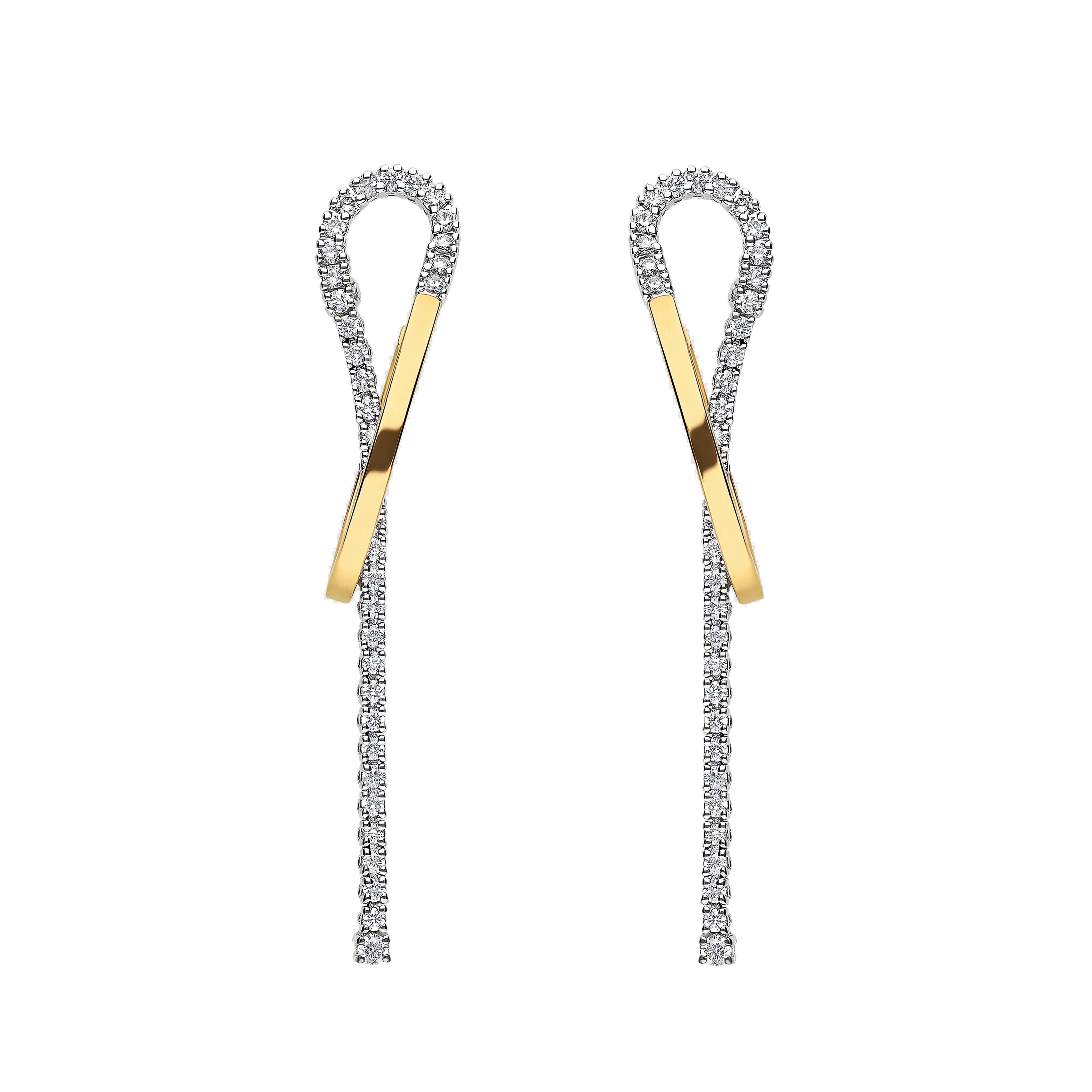 Delfina Delettrez: 1987 Earrings (Yellow Gold) | DSMNY E-SHOP