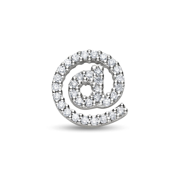 Delfina Delettrez - 1987 Snail Stud - (White Gold)