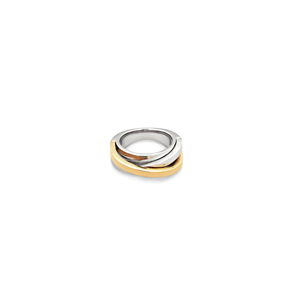 Tom Wood - Orb Ring Slim Duo - (Silver/Gold)