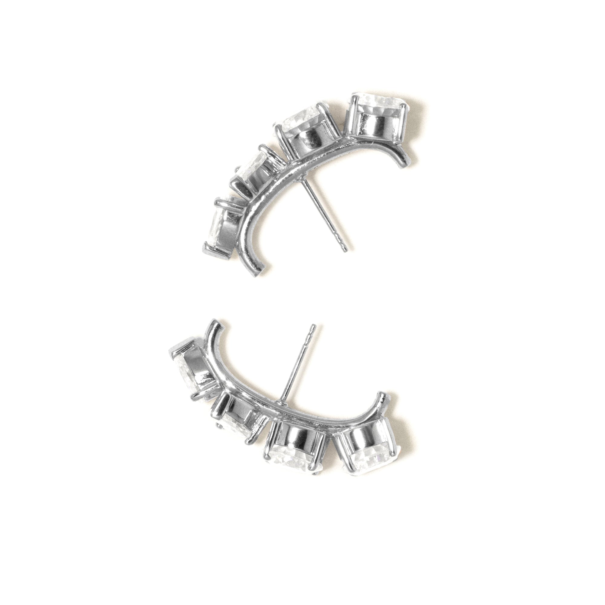 Completedworks - Ear Climber Earrings - (Silver) view 4
