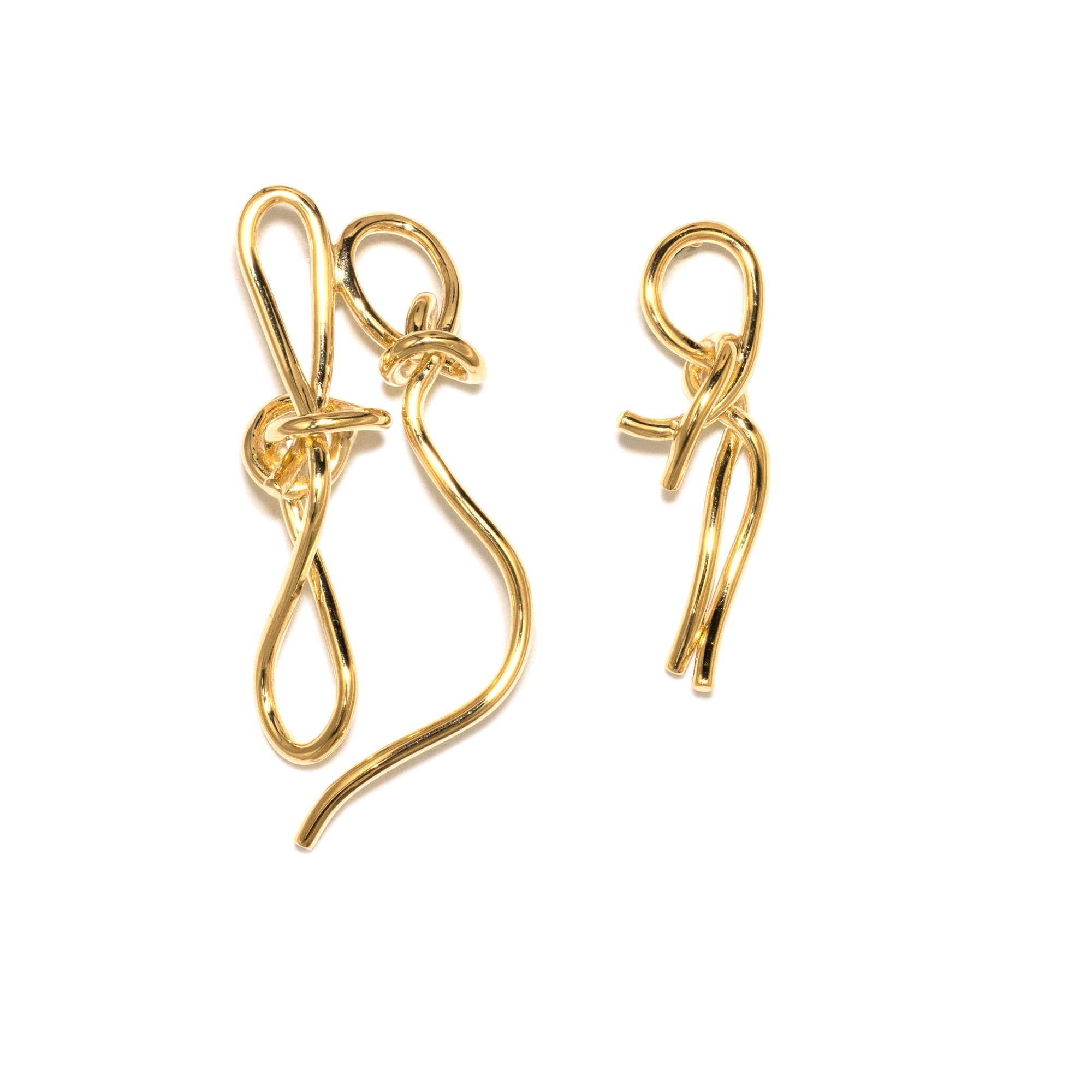 Completedworks: Recycled Silver Earrings (Gold) | DSMNY E-SHOP