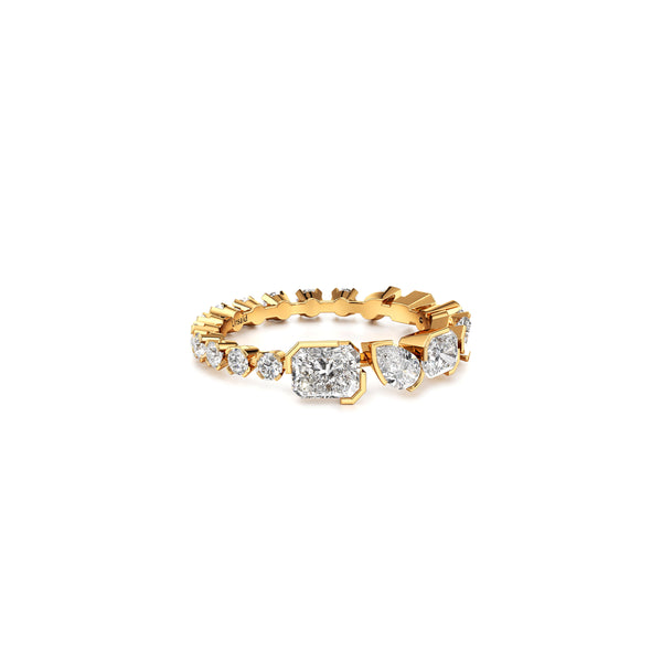Unsaid - Meta Eternity Diamond Ring - (Diamond)