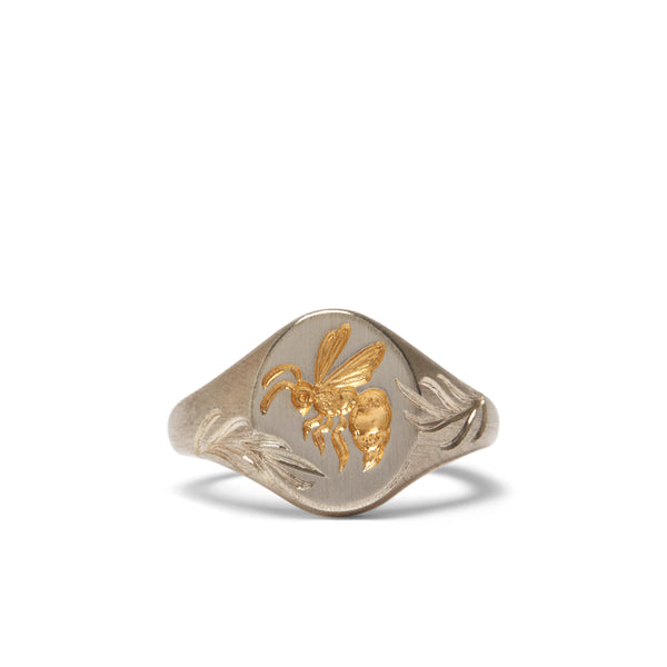 Castro - Honey Bee Ring - (Silver/Gold)