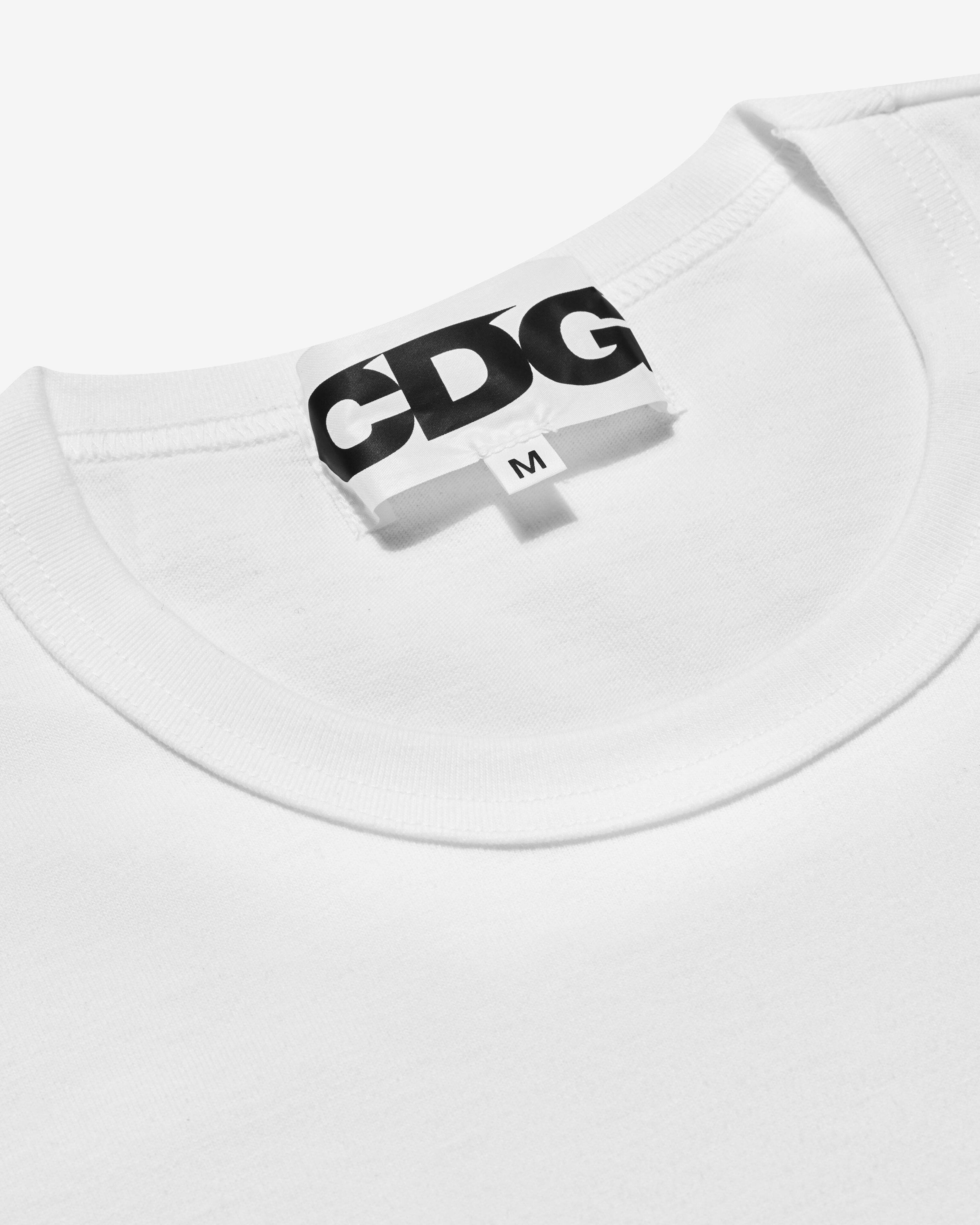 CDG: Women's Long Sleeve T-Shirt (White) | DSMNY E-SHOP