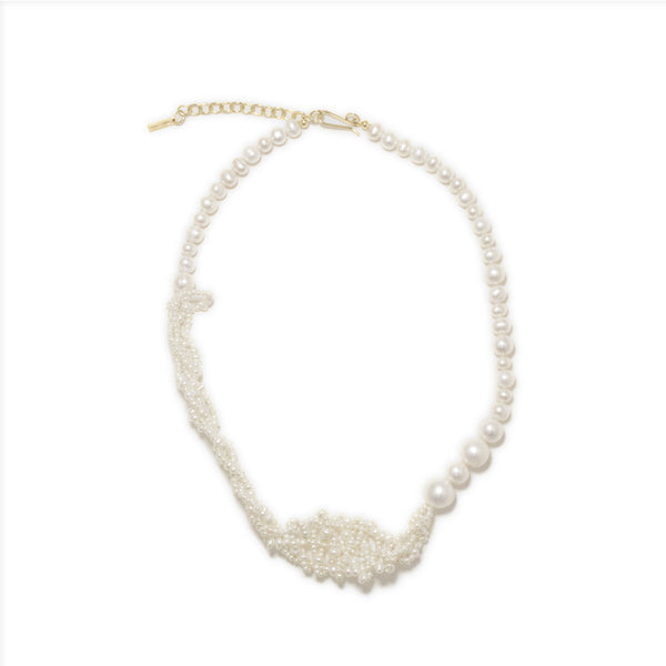 Completedworks - Women's Cove Necklace - (Pearl/Gold Vermeil)
