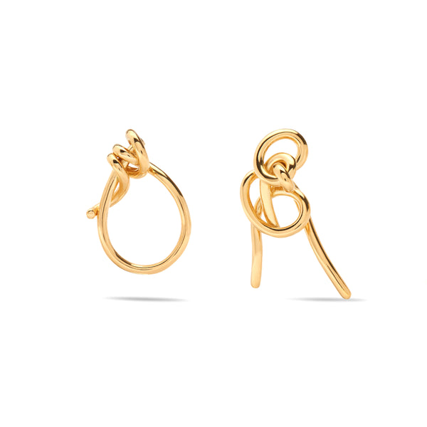 Completedworks - DSM Exclusive Knotted Earrings - (Yellow Gold)