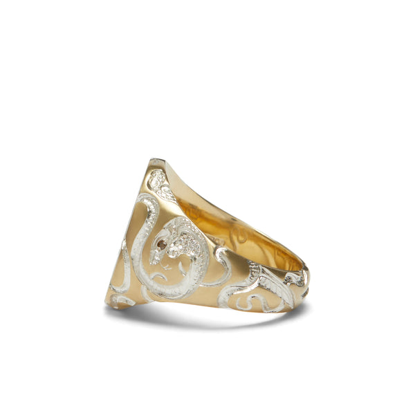 Castro - Cobra Ring - (Yellow Gold)