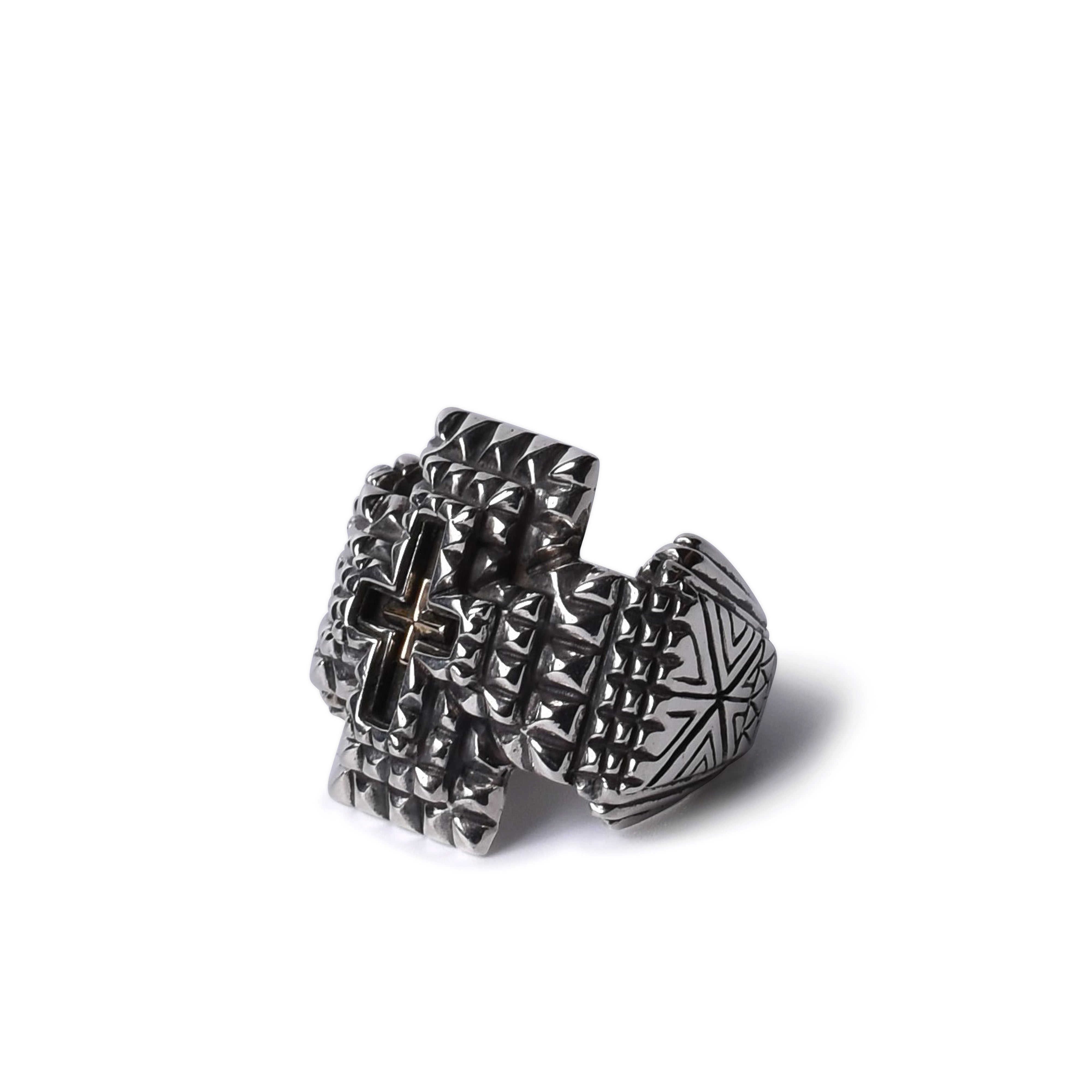 Natural Instinct - Roots of the Cross Ring - (Silver)
