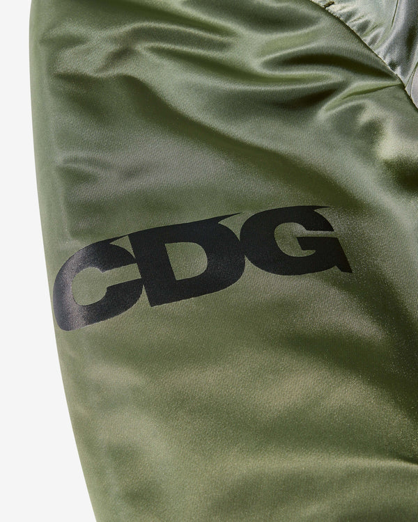 CDG - Alpha Industries Reversible Bias MA-1 Jacket - (Olive)