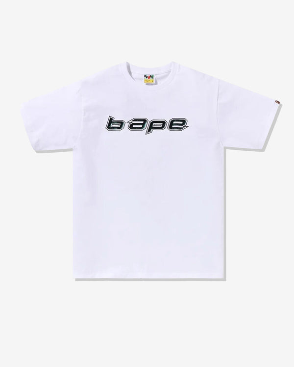 A Bathing Ape® - Men's Silicon Logo T-Shirt - (White)