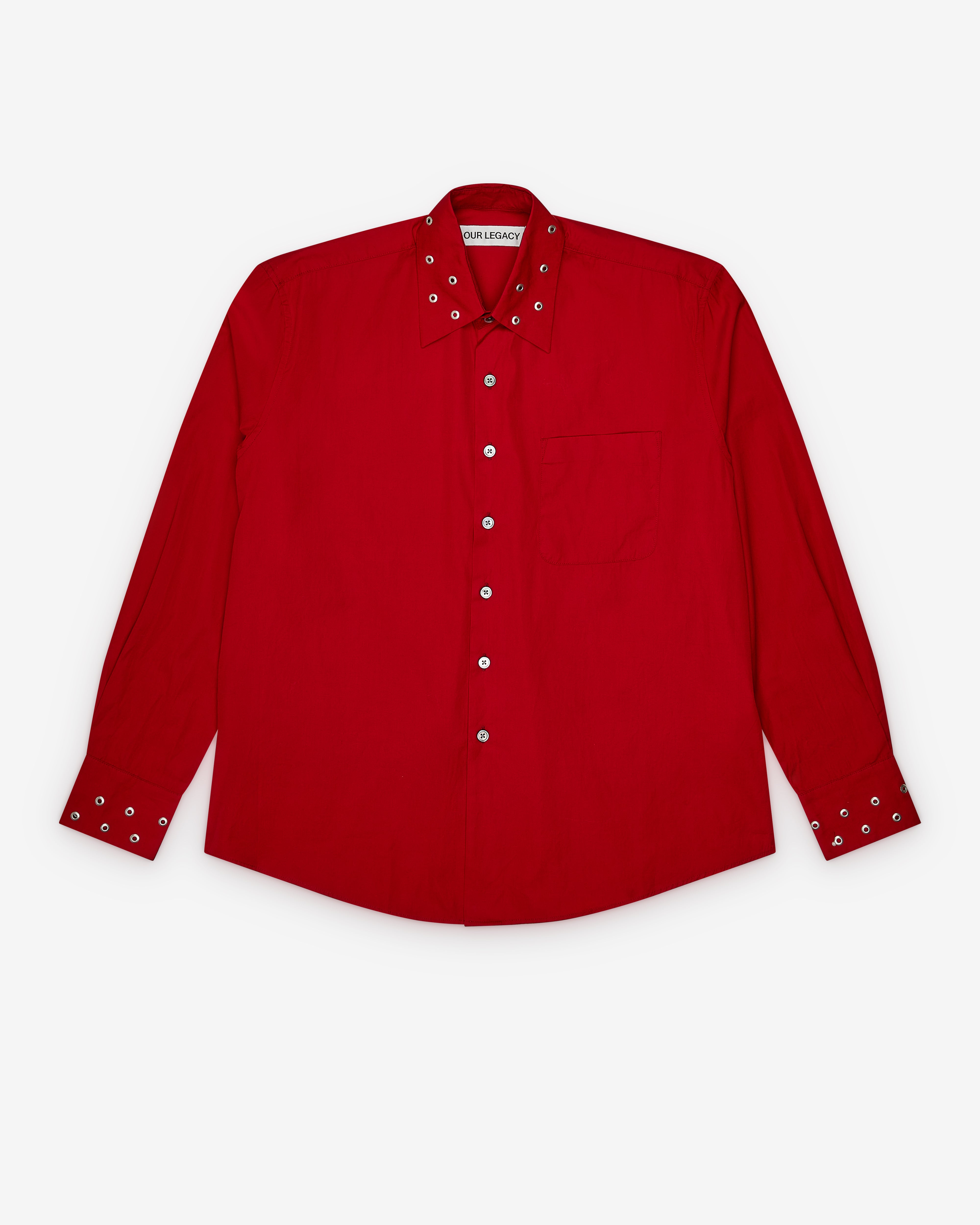 Our Legacy: Men's Above Shirt (Lipstick) | DSMNY E-SHOP