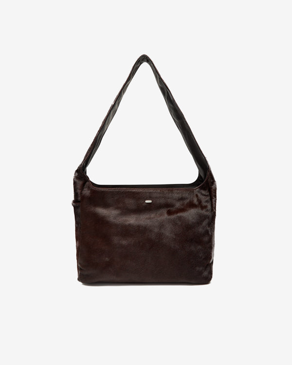 Our Legacy - Men's Grande Brick Bag - (Chocolate Hair On Hide)
