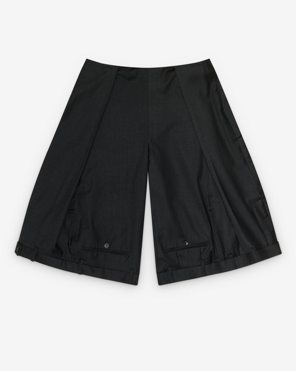 Hodakova - Women's Upside Down Trouser Shorts Wide - (Grey)