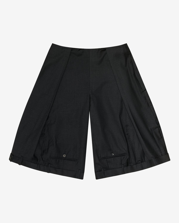Hodakova - Women's Upside Down Trouser Shorts Wide - (Grey)