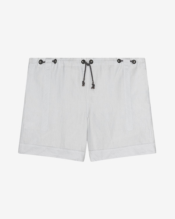 Kiko Kostadinov - Men's Kyan Shorts - (White/Navy)