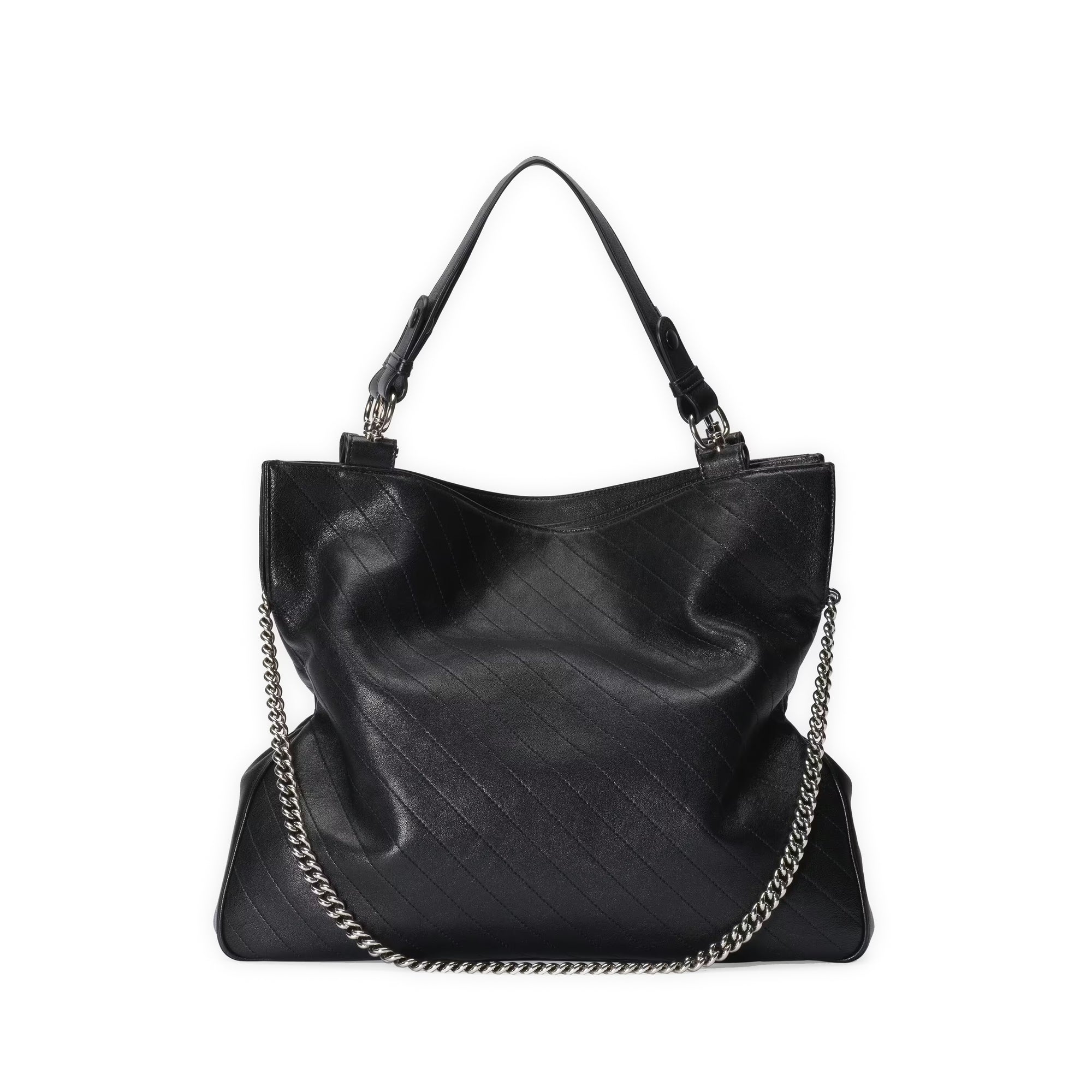 Gucci Blondie Medium Leather Tote Bag in Black - Gucci