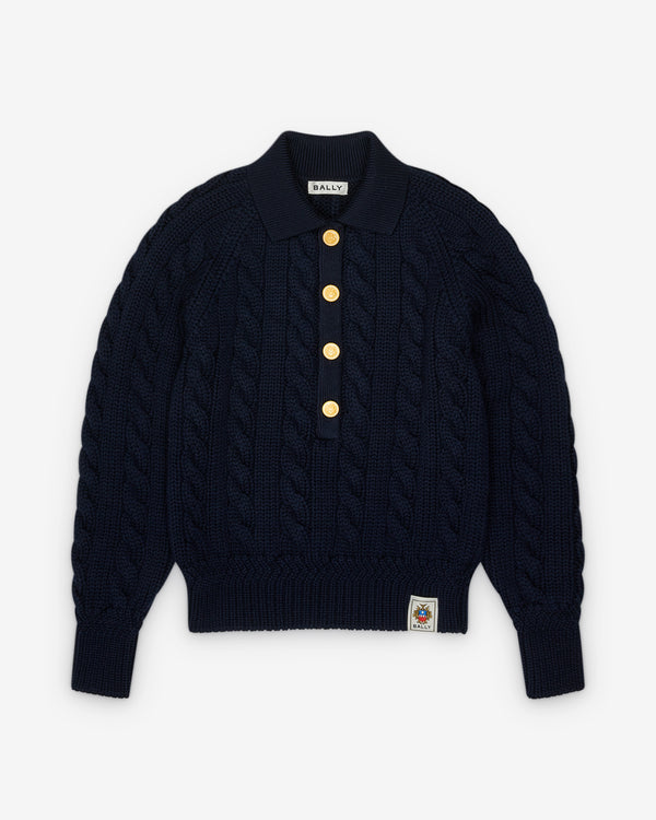 Bally - Women's Polo - (Peacoat)