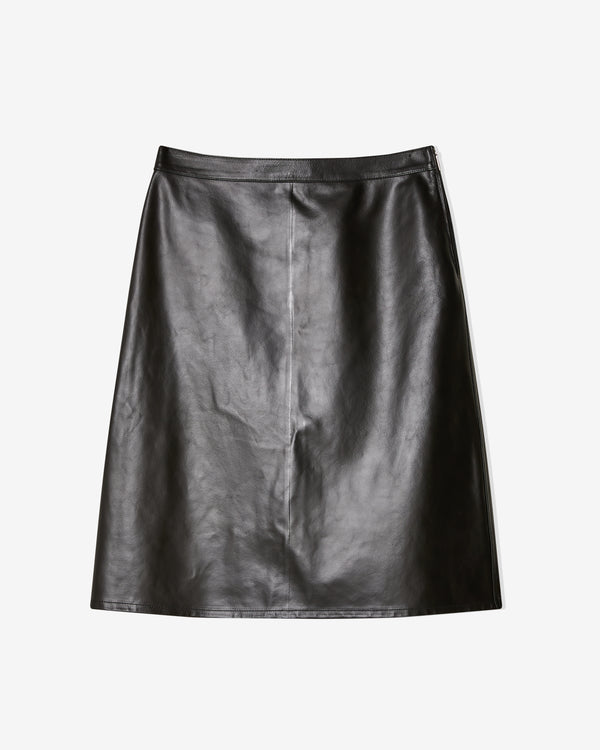 Ferragamo - Women's A-Line Midi Skirt - (Black)