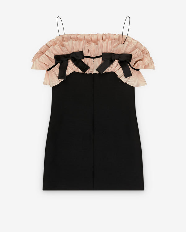 Valentino - Women's Mini Dress - (Black/Pink)