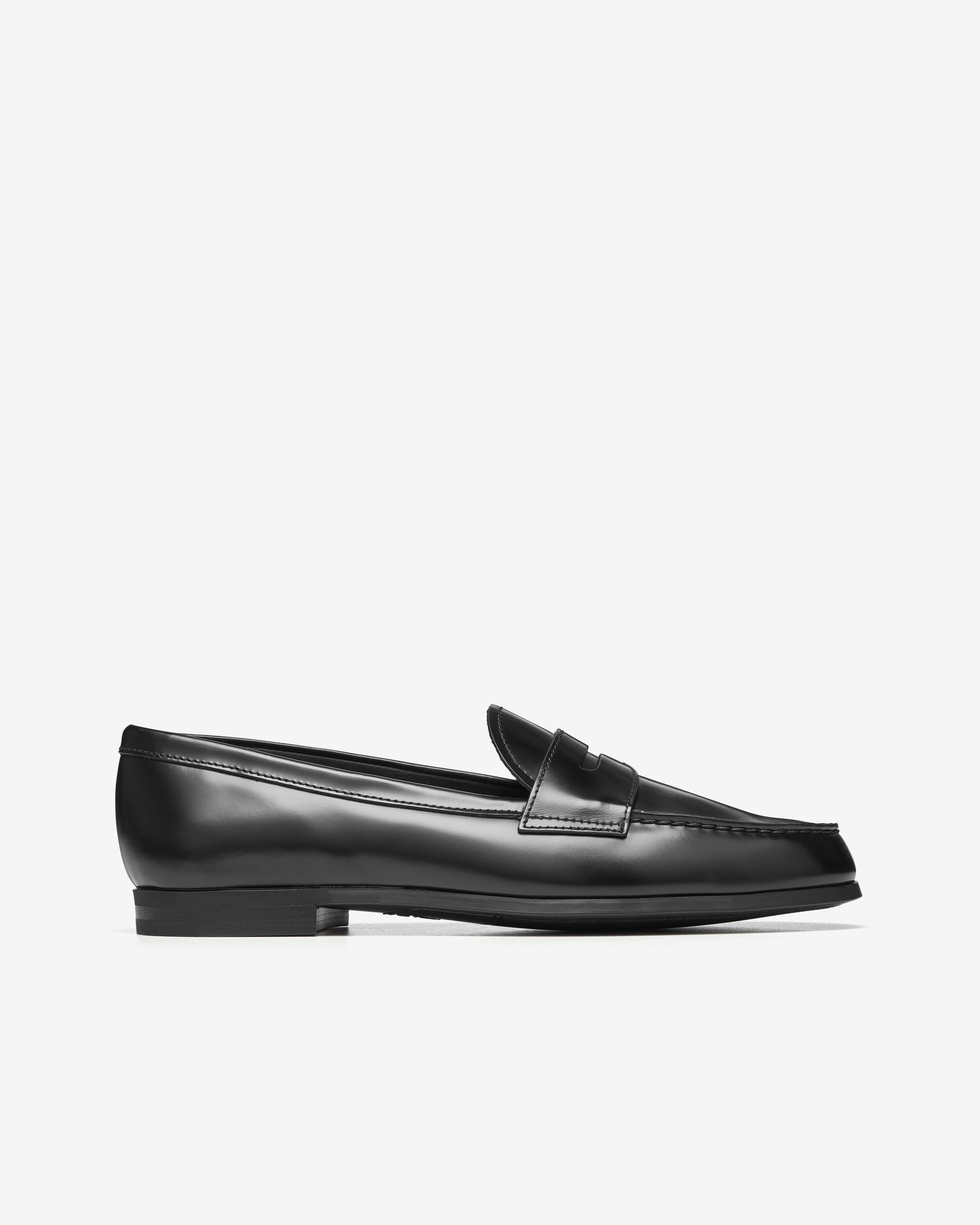 Church's - Women's Leather Loafers - (Black) Church's - Women's Leather Loafers - (Black)