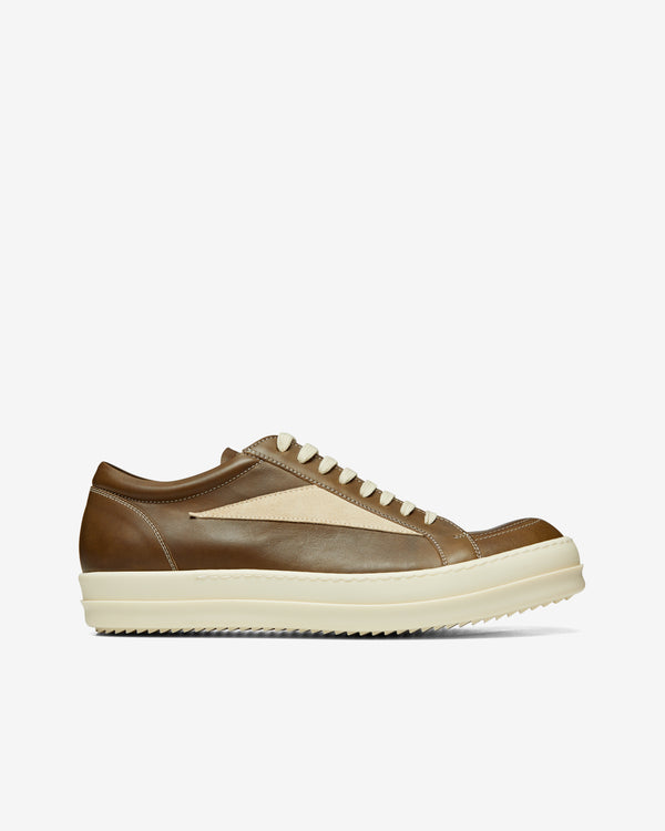 Rick Owens - Men's Vintage Sneakers - (Bean/Milk)