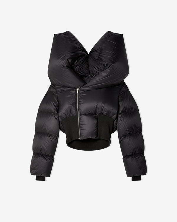 Rick Owens - Men's Woven Down Anubis Bomber Jacket - (Black)