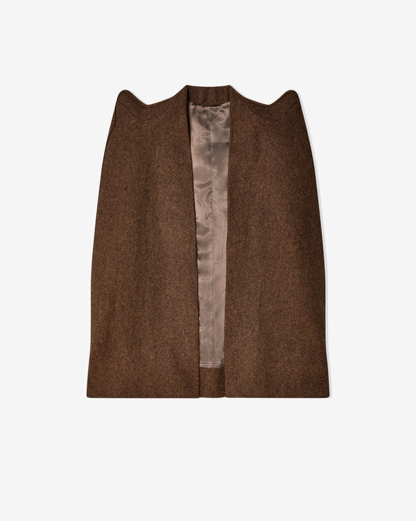 Rick Owens - Women's Woven Tech Cape - (Brown)