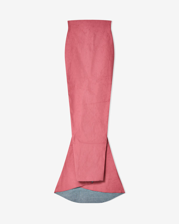 Rick Owens - Women's Al Pillar Denim Skirt - (Thulian)