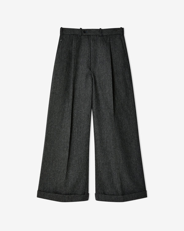 Hed Mayner - Men's Wide Leg Pants - (Medium Grey)