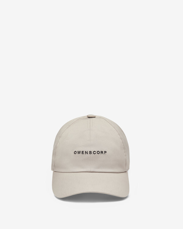 Rick Owens - Men's Baseball Cap - (Pearl/Black)