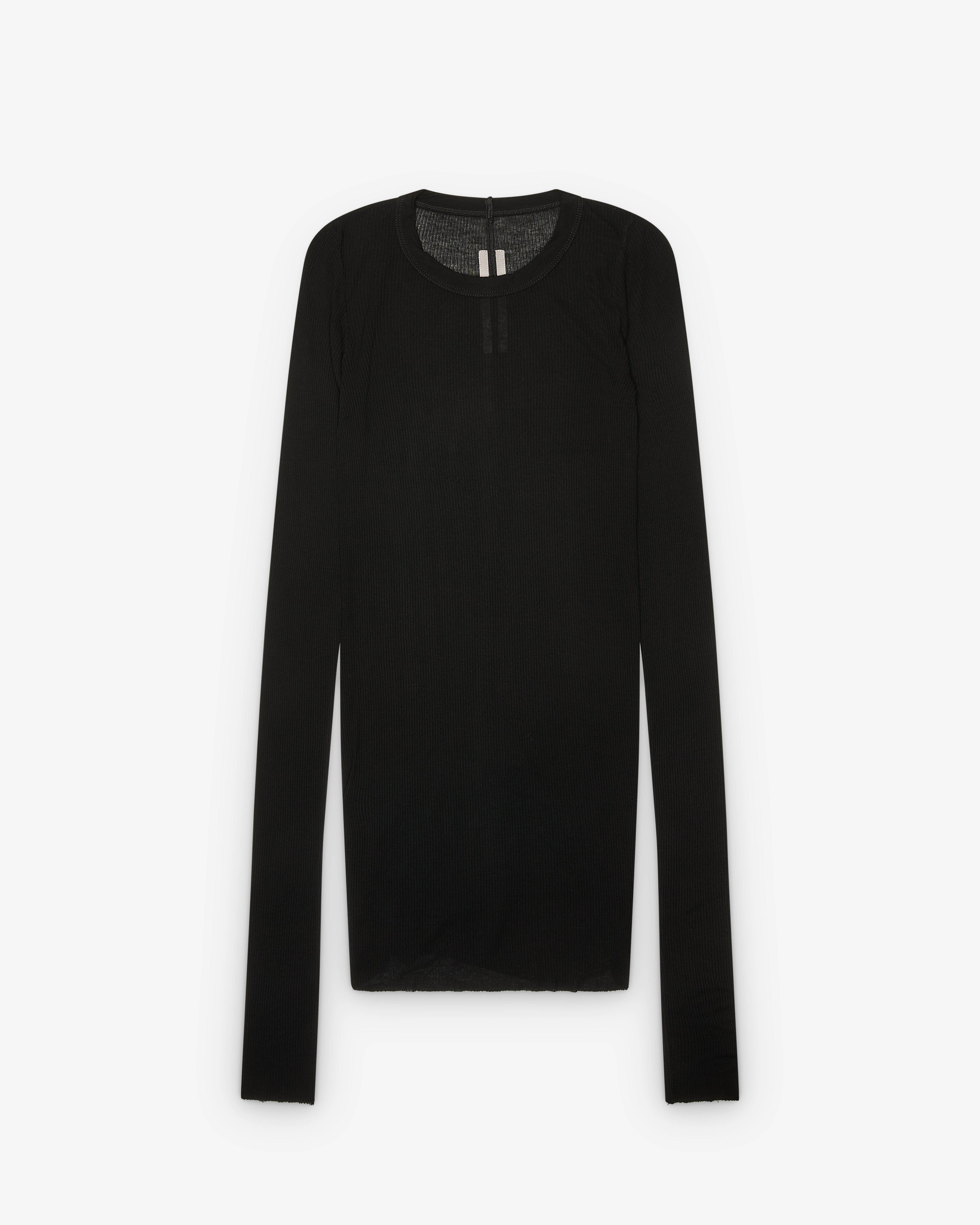 Rick Owens 23SS ロングスリーブカットソー　BLACK Rick Owens 23SS ロングスリーブカットソー BLACK Rick Owens 23SS