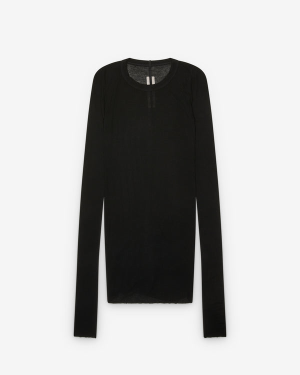 Rick Owens - Women's Rib Long Sleeve T-Shirt - (Black)