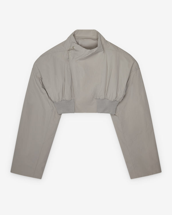 Rick Owens - Women's Hollywood Cropped Flight Jacket - (Pearl)
