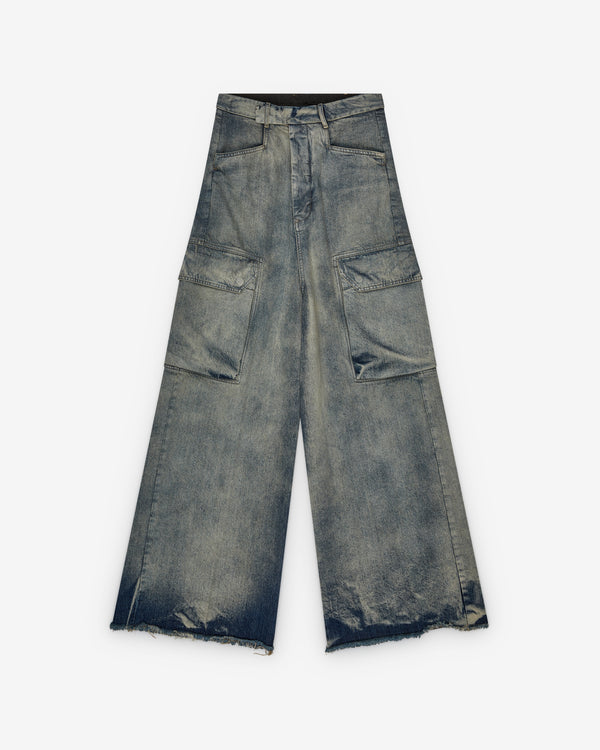 Rick Owens - Men's Denim Pants - (Dirty Hustler)