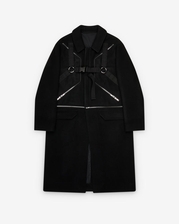 Rick Owens - Men's Blixa Jumbo Mac Coat - (Black)