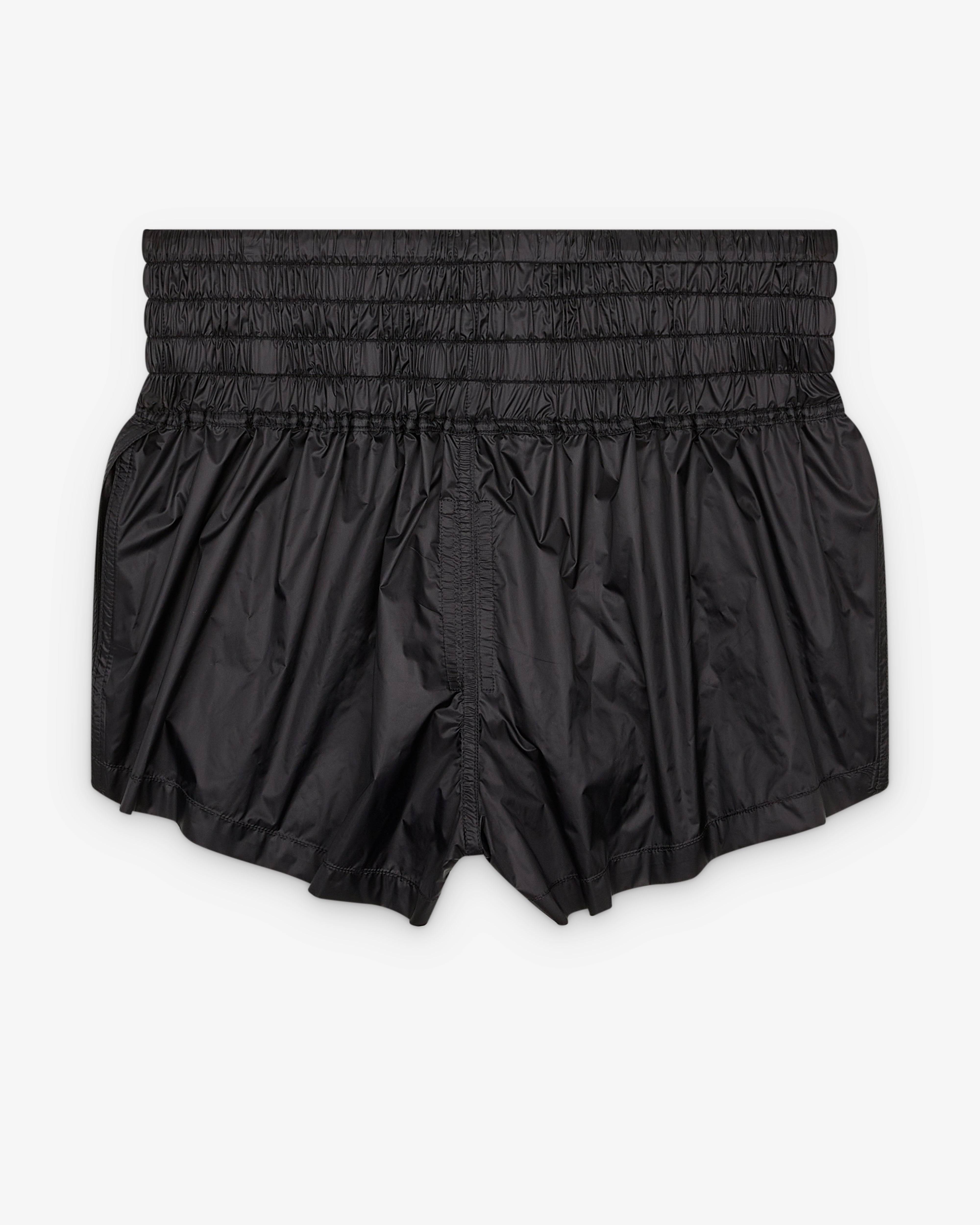 Rick Owens: Men's Woven Boxing Shorts (Black) | DSMNY E-SHOP
