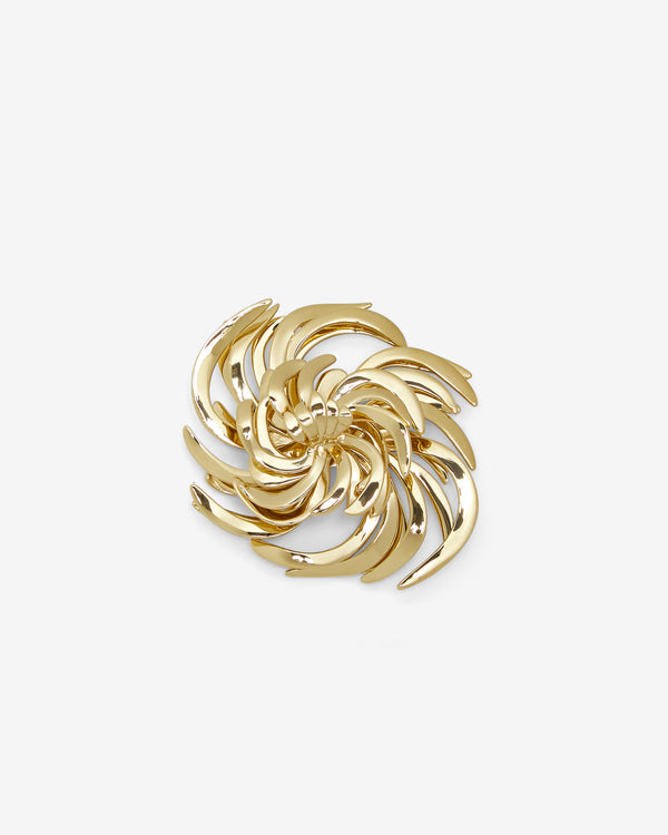 Miu Miu - Women's Metal Brooch - (Gold)