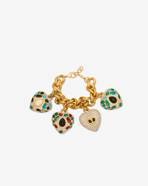 Valentino - Women's Coeur Royal Bracelet - (Antique)