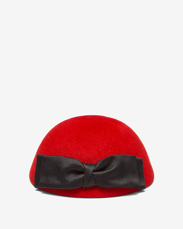 Valentino - Women's VLogo Beret - (Red/Black)