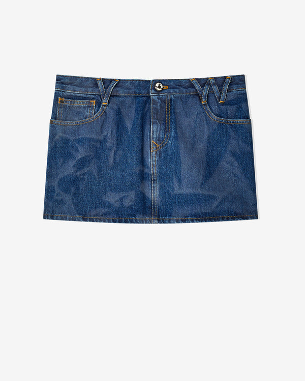 Vivienne Westwood - Women's Foam Denim Skirt - (Blue)