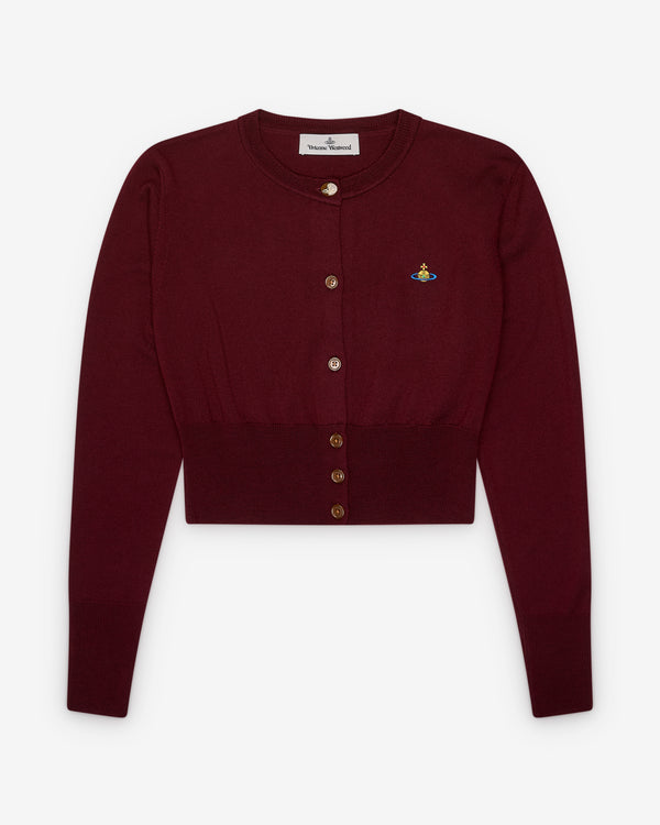 Vivienne Westwood - Women's Bea Cropped Cardi - (Brick)