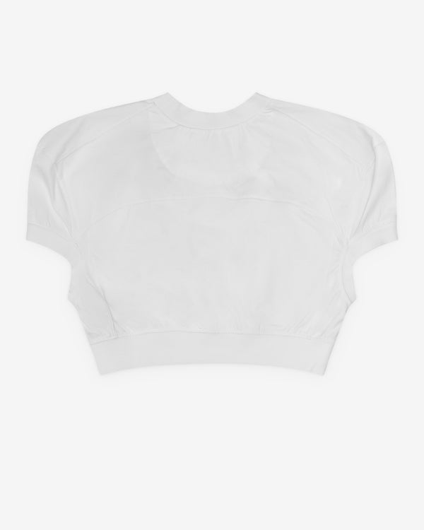 Vivienne Westwood - Women's Cropped Football T-Shirt - (White)
