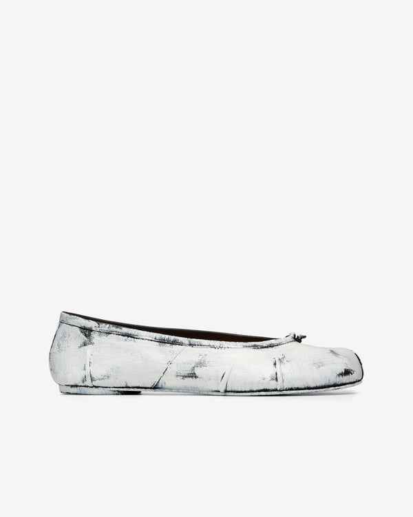 Maison Margiela - Women's New Tabi Ballerinas - (Black/White)