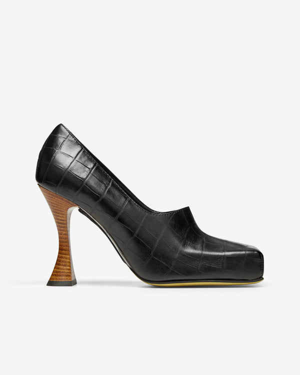Moschino - Women's Leather Pumps - (Black)
