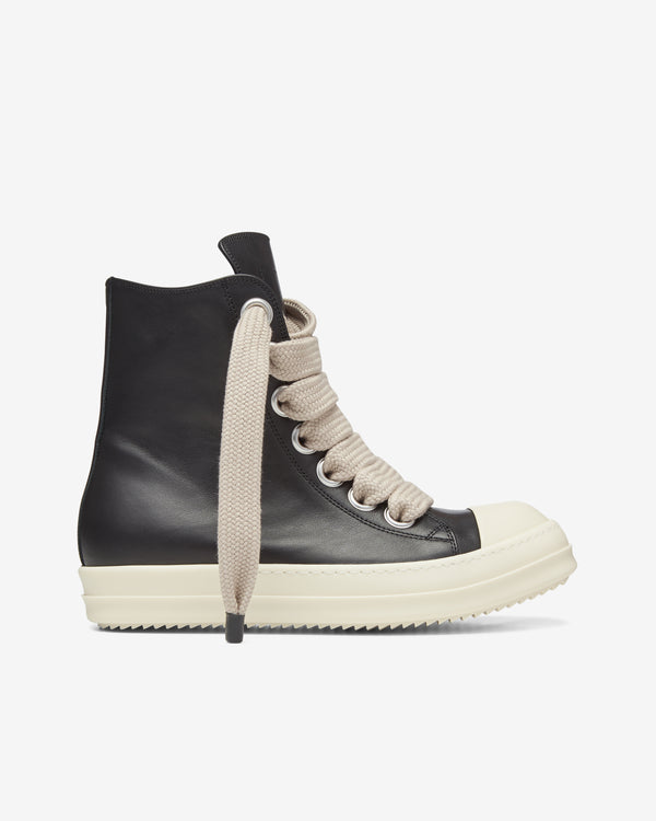 Rick Owens - Men's Jumbolace Sneakers - (Black/Milk)