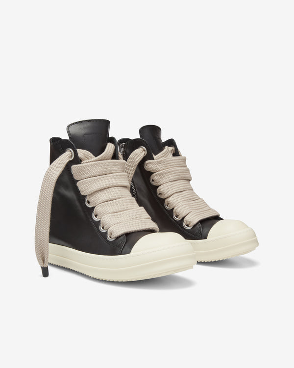 Rick Owens - Men's Jumbolace Sneakers - (Black/Milk)