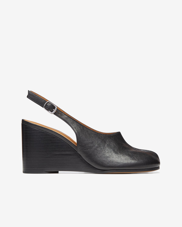 Maison Margiela - Women's Tabi Wedge Slingback - (Black)