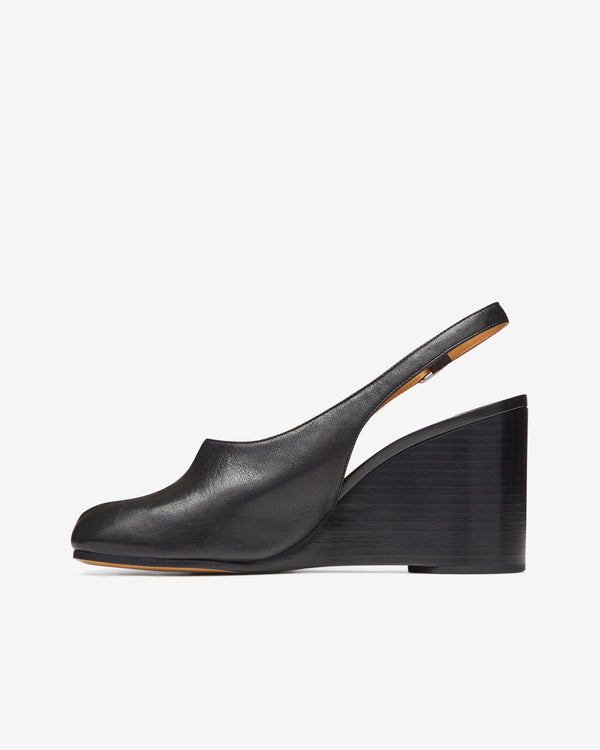 Maison Margiela - Women's Tabi Wedge Slingback - (Black)